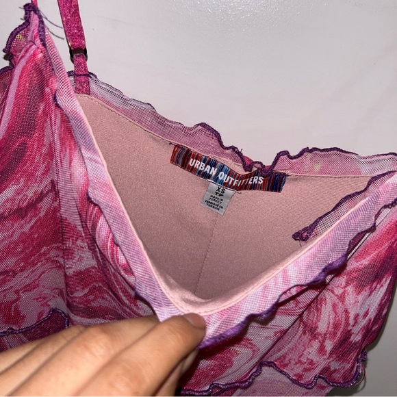 Urban Outfitters Moxie Mesh Mini Slip Dress - Picture 2 of 4